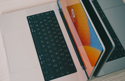 Laptops back-to-back