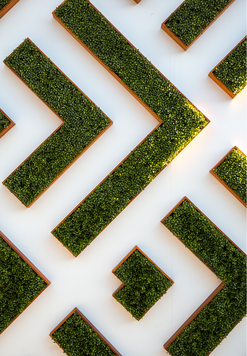 Grass arrow pointing right. 